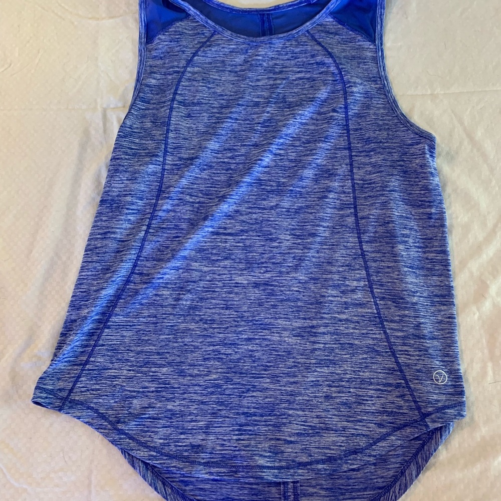 Athletic tank top, color blue, size medium, rarely worn.